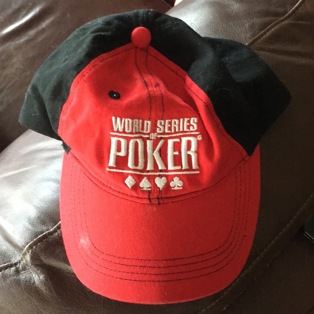 World Series of poker logo ball cap